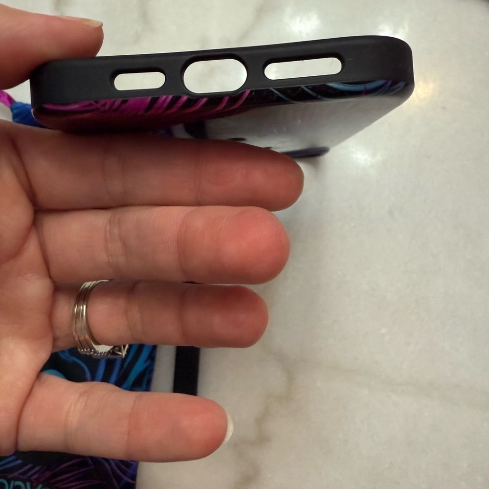 Loopy Original - iPhone 13 Pro Max (6.7" Screen) - Aurora Palms Iridescent Ed - Picture 7 of 10